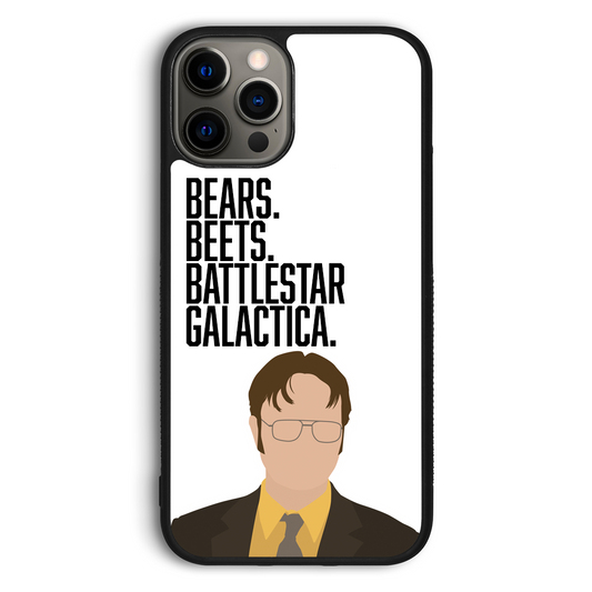 Bears Beets Battlestar Galactica Phone Case